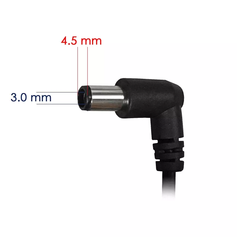 Akyga AK-ND-86 fonte de alimentação para portátil HP / MSI, 200 W, 20 V, 10 A, 4,5 x 3,0 mm + pino, 1,2 m