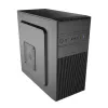 Akyga AK19BK caixa de PC micro-torre, Micro-ATX / Mini-ITX, USB-C + USB 3.0 + 2x USB 2.0, sem fonte de alimentação, preto