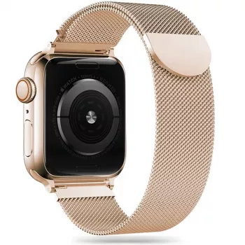 TECH-PROTECT Milanese Loop banda para Apple Watch 4 / 5 / 6 / 7 / 8 / 9 / SE (38 / 40 / 41 mm) ouro