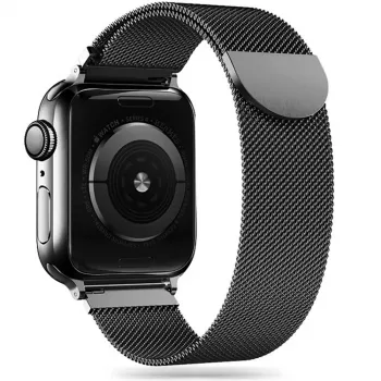 Tech-Protect Milanese Loop banda para Apple Watch 8 / 9 / 10 / 11 / SE (40 / 41 / 42 mm) preto