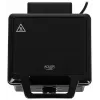 Adler AD 3088 máquina de waffles para 2 waffles grandes, 1600 W (máx. 2000 W), placas antiaderentes, temperatura regulável, preto (AD 3088)