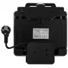 Adler AD 3088 máquina de waffles para 2 waffles grandes, 1600 W (máx. 2000 W), placas antiaderentes, temperatura regulável, preto (AD 3088)