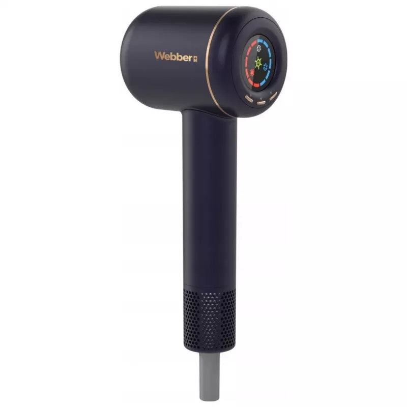 Webber Venta HD1698 Escova de Ar Quente 3-em-1 Azul-marinho