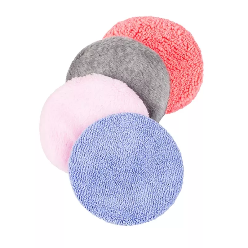 GLOV SET Starter Discos para pele oleosa + Discos para todos os tipos de pele + Discos para pele seca + Moon Pads Kit reutilizável de remoção de maquilhagem