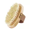 GLOV Escova corporal seca - cerdas naturais de Tampico, cabo de madeira de faia, alça ergonómica para esfoliação e massagem