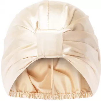 GLOV Touca de cetim para cabelo encaracolado e estilizado - anti-frizz, champanhe
