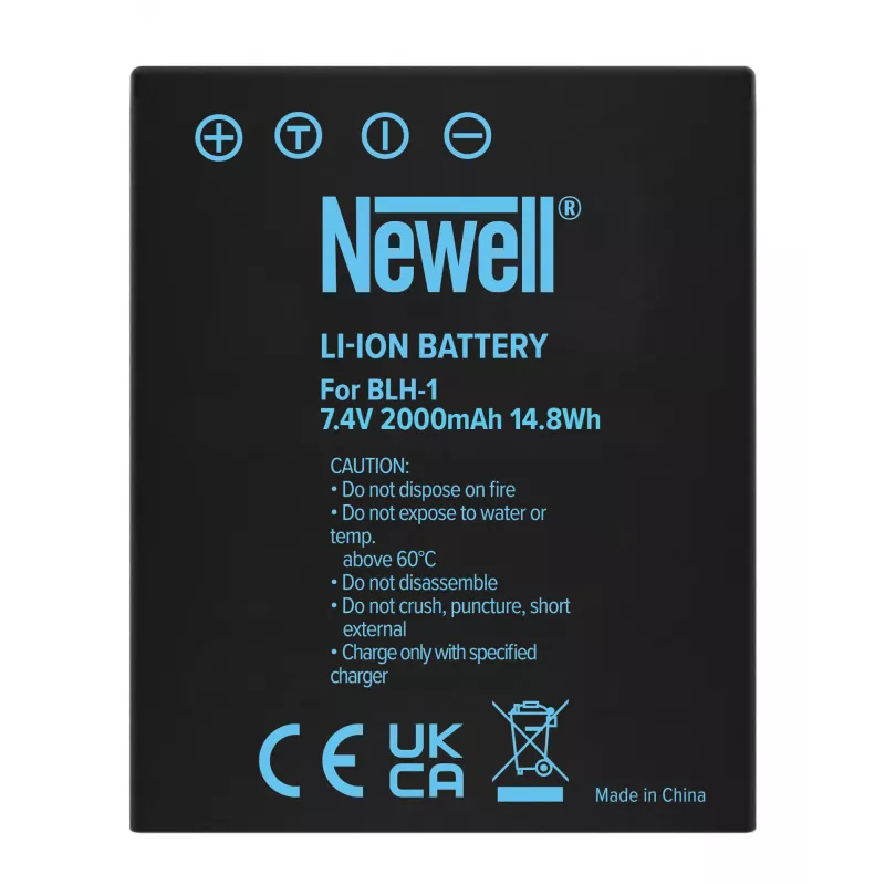 Bateria de substituição Newell BLH-1 para Olympus