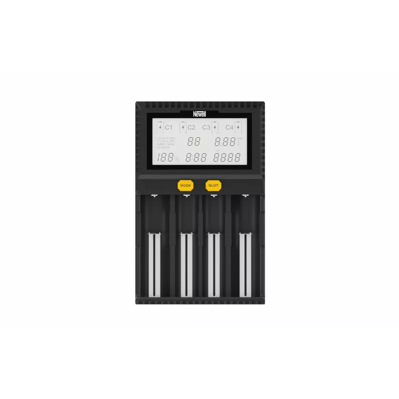 Carregador Newell Smart C4 Supra para baterias NiMH/Li-Ion