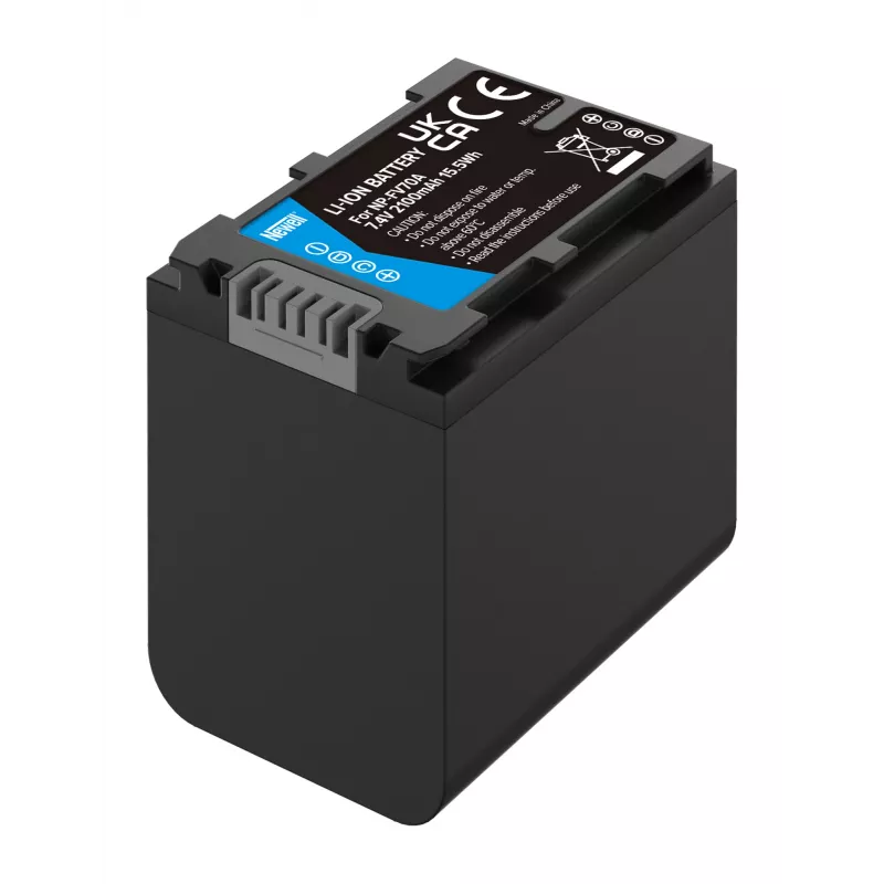 Bateria de substituição Newell NP-FV70A para Sony Handycam camcorder