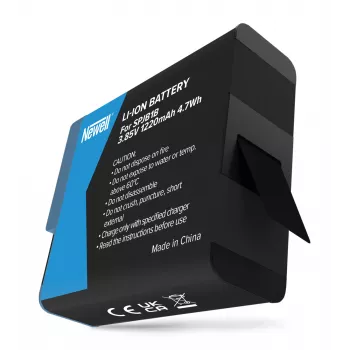 Bateria de substituição Newell SPJB1B para GoPro Hero 8 Black, 1220mAh, 3,85V, Li-Ion