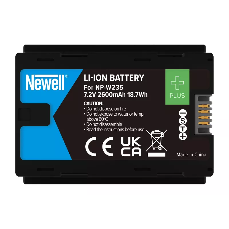 Bateria Newell Plus NP-W235 substituta para Fujifilm