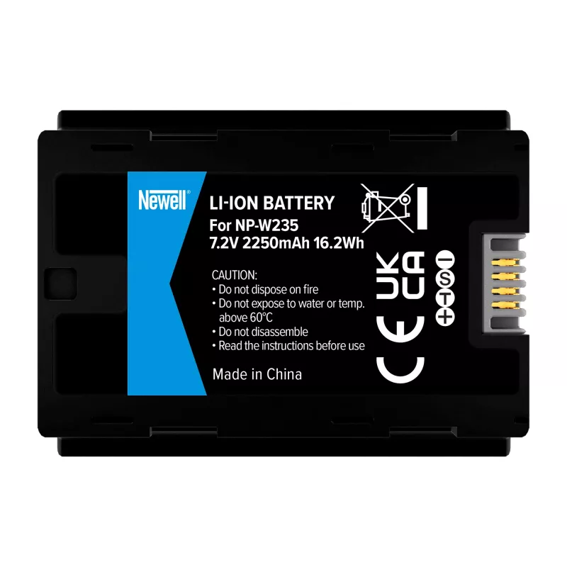 Bateria de substituição Newell NP-W235 para Fujifilm