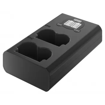 Carregador Newell Dual-Channel DL-USB-C para baterias Fujifilm NP-W235