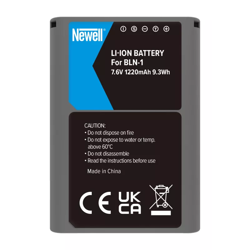 Bateria de substituição Newell BLN-1 para câmaras Olympus