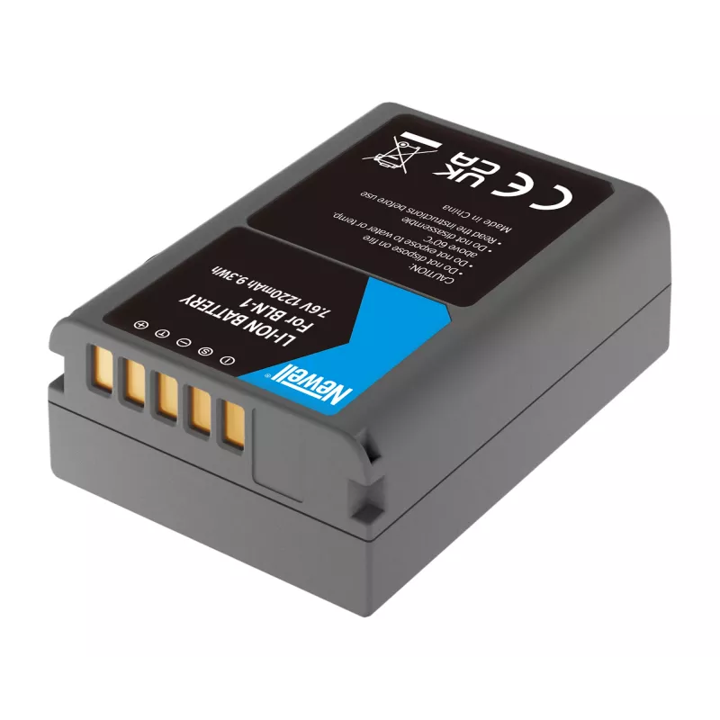 Bateria de substituição Newell BLN-1 para câmaras Olympus