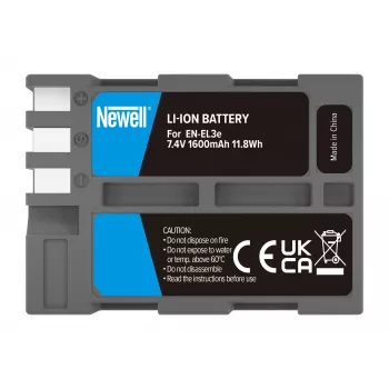 Bateria de substituição Newell EN-EL3e para Nikon