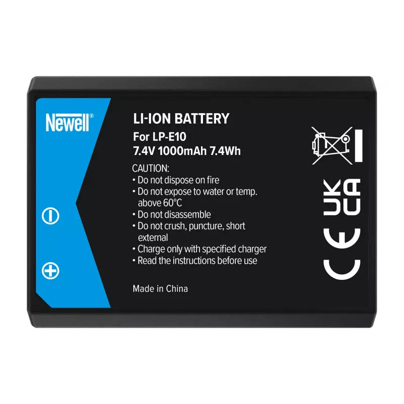 Bateria de substituição Newell para Canon LP-E10