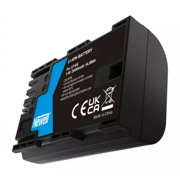Bateria de substituição Newell para Canon LP-E6, 2000mAh, 7,4V Li-Ion