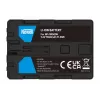 Bateria de substituição Newell NP-FM500H para Sony