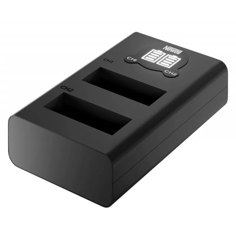 Carregador USB-C de dois canais Newell para baterias GoPro AHDBT-901