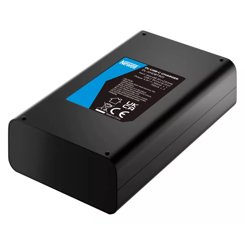 Carregador USB-C de dois canais Newell para baterias GoPro AHDBT-901