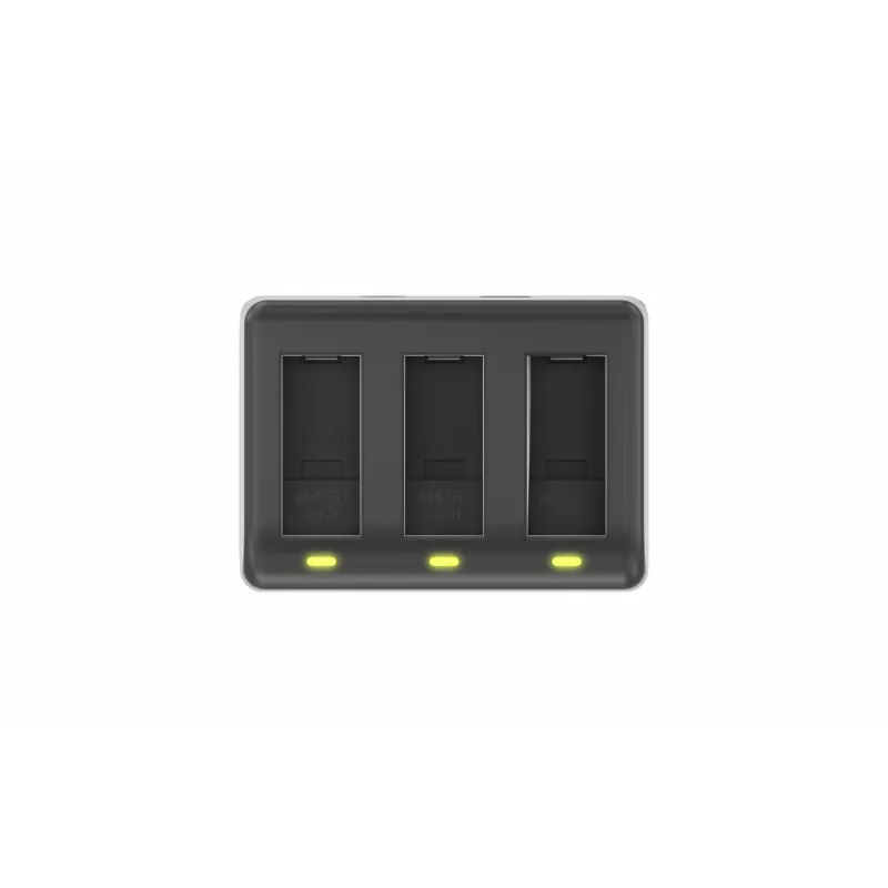 Carregador USB-C de três canais Newell SDC-USB para baterias GoPro AHDBT-901