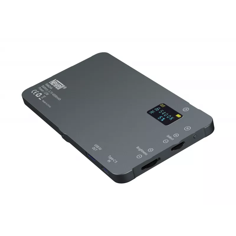 Painel de luz LED RGB-W Newell Rangha