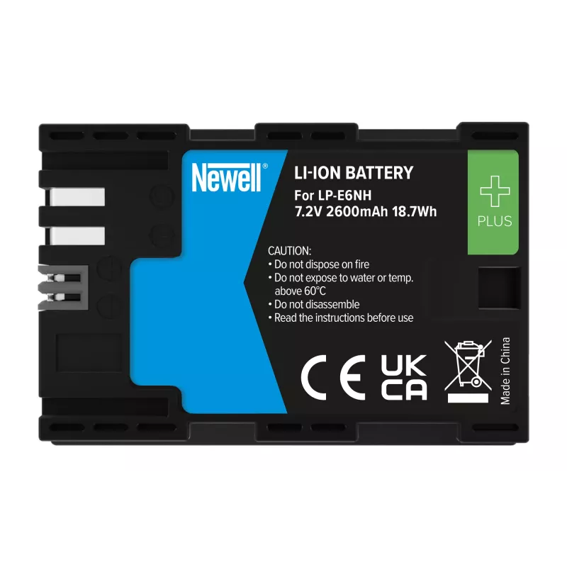 Bateria de substituição Newell Akumulator Plus LP-E6NH para Canon