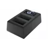 Carregador USB-C de dois canais Newell FDL-USB-C para baterias Fujifilm NP-W126