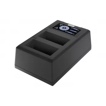 Carregador USB-C de dois canais Newell FDL-USB-C para baterias Fujifilm NP-W126