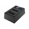 Carregador USB-C de dois canais Newell FDL-USB-C para baterias Canon LP-E12