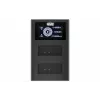 Carregador USB-C de dois canais Newell FDL-USB-C para baterias Canon LP-E12