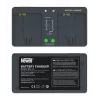 Carregador de dois canais Newell BC-18B para baterias Nikon EN-EL18