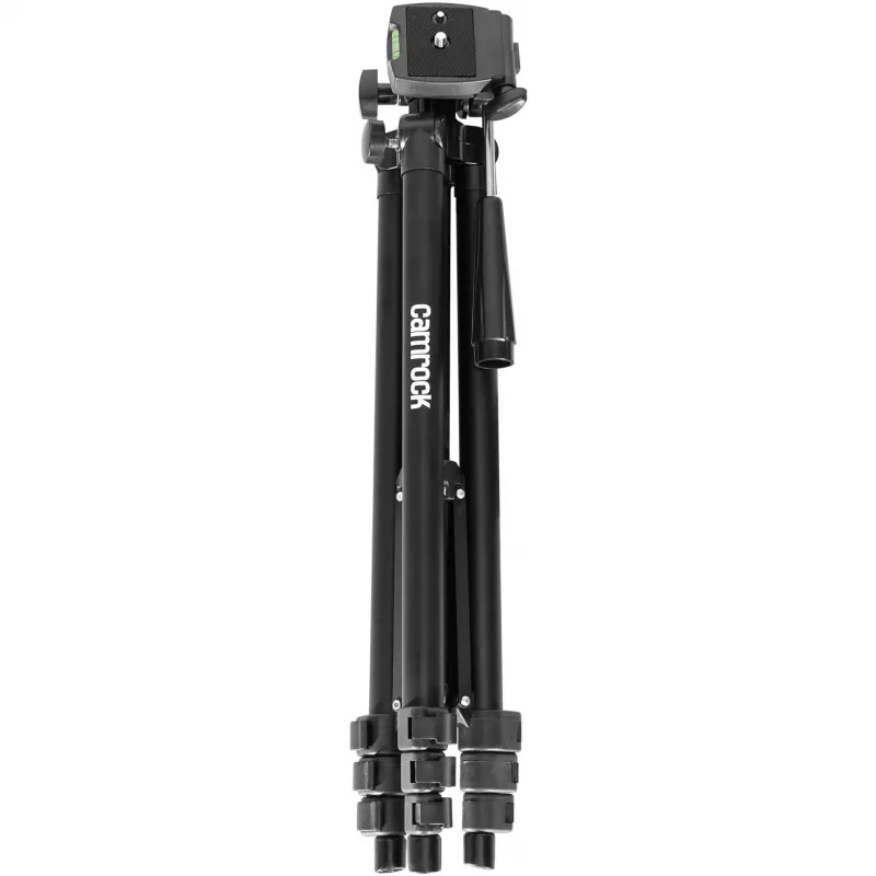 Tripé Camrock TA30 com cabeça de 3 vias - preto