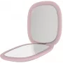 Espelho de cosmética Humanas HS-PM01 com iluminação LED - rosa