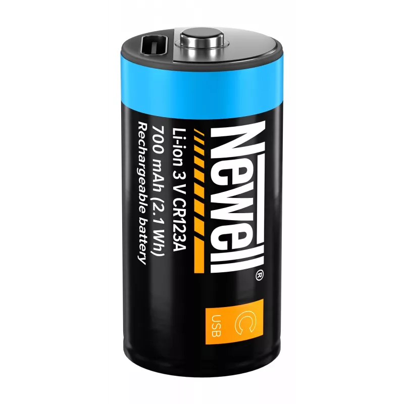 Bateria USB-C Newell CR123A 700 mAh pack de 2 blister