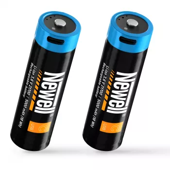 Bateria Li-Ion recarregável USB-C Newell 21700 5000 mAh (pack de 2, blister)