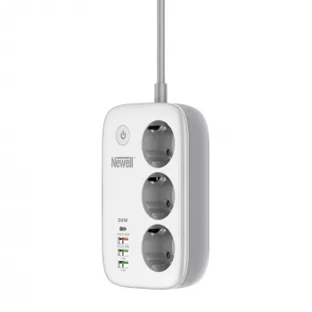 Régua de tomadas Newell Power Office WiFi PD 30W