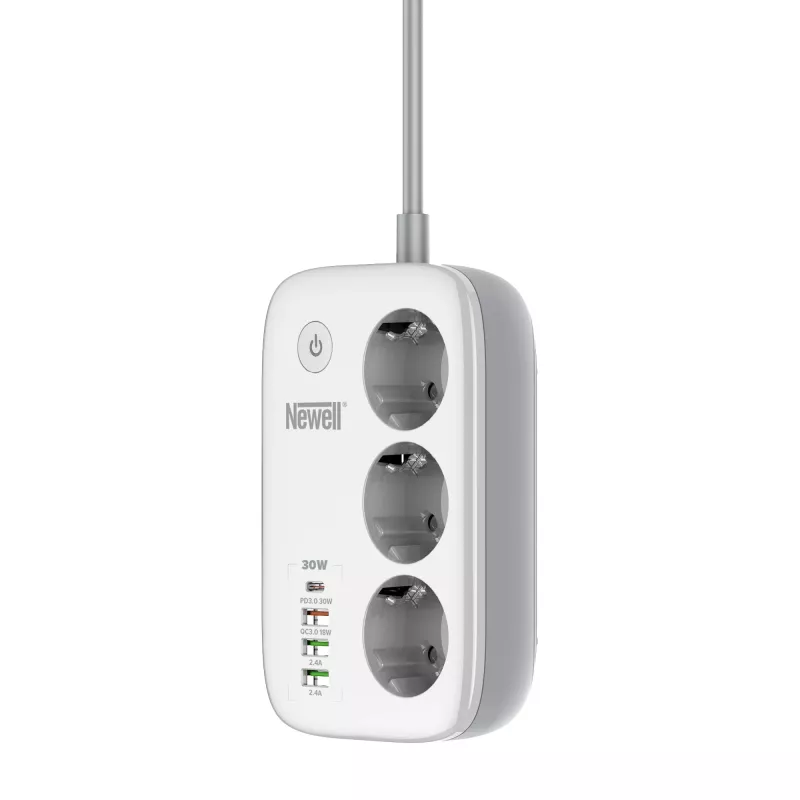 Régua de tomadas Newell Power Office WiFi PD 30W