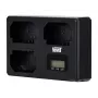 Carregador de bateria de três canais Newell TT-USB-C para Sony NP-FZ100