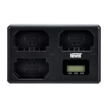 Carregador de bateria de três canais Newell TT-USB-C para Sony NP-FZ100