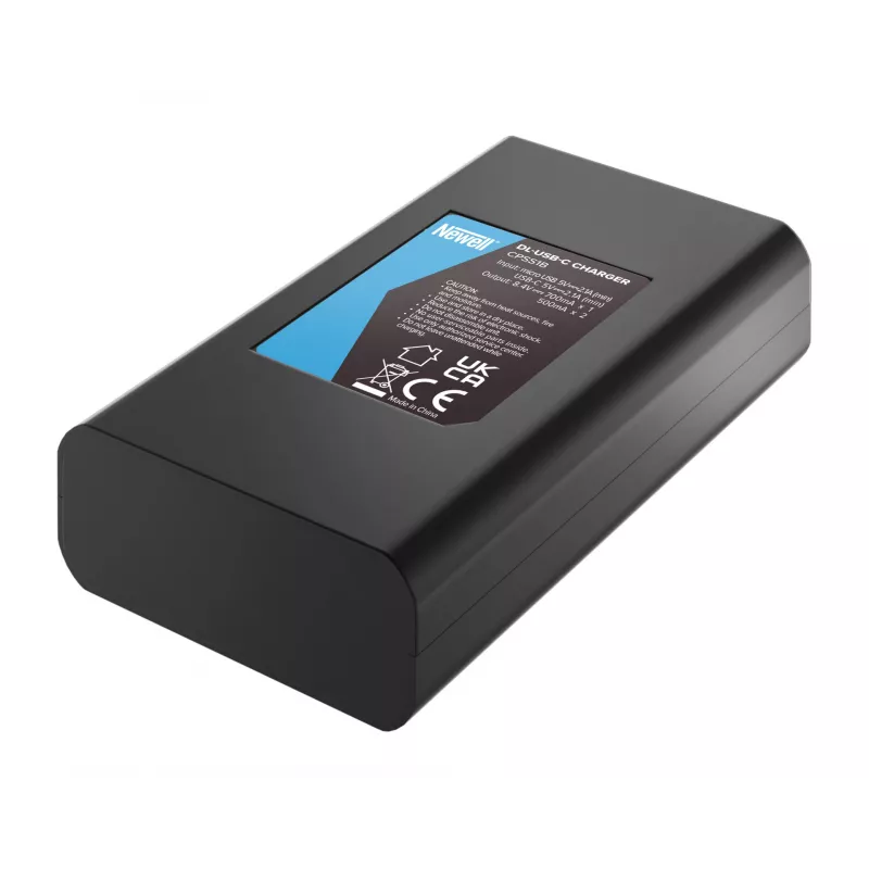 Newell DL-USB-C carregador de dois canais para GoPro Hero13 (NL4797)