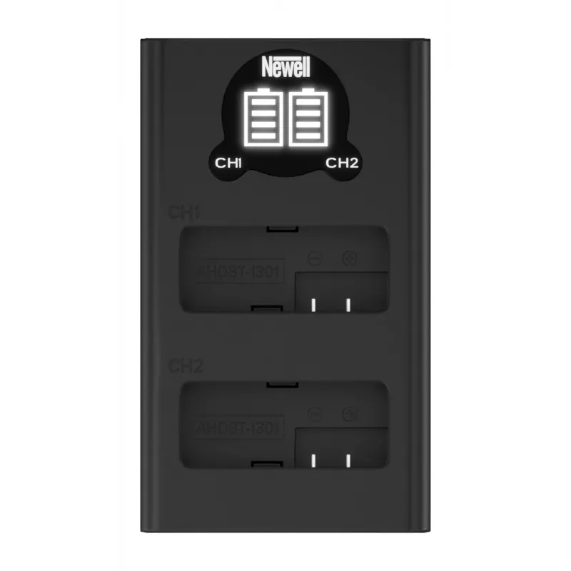 Newell DL-USB-C carregador de dois canais para GoPro Hero13 (NL4797)