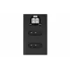 Carregador de dois canais Newell DL-USB-C com 2 baterias NP-BX1 para Sony