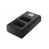 Carregador de dois canais Newell DL-USB-C e conjunto de bateria NP-FW50 para Sony