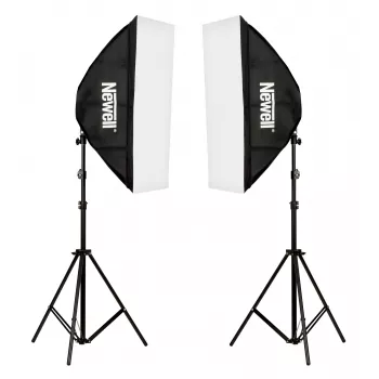 Conjunto de iluminação LED Newell Sparkle para fotografia de produto