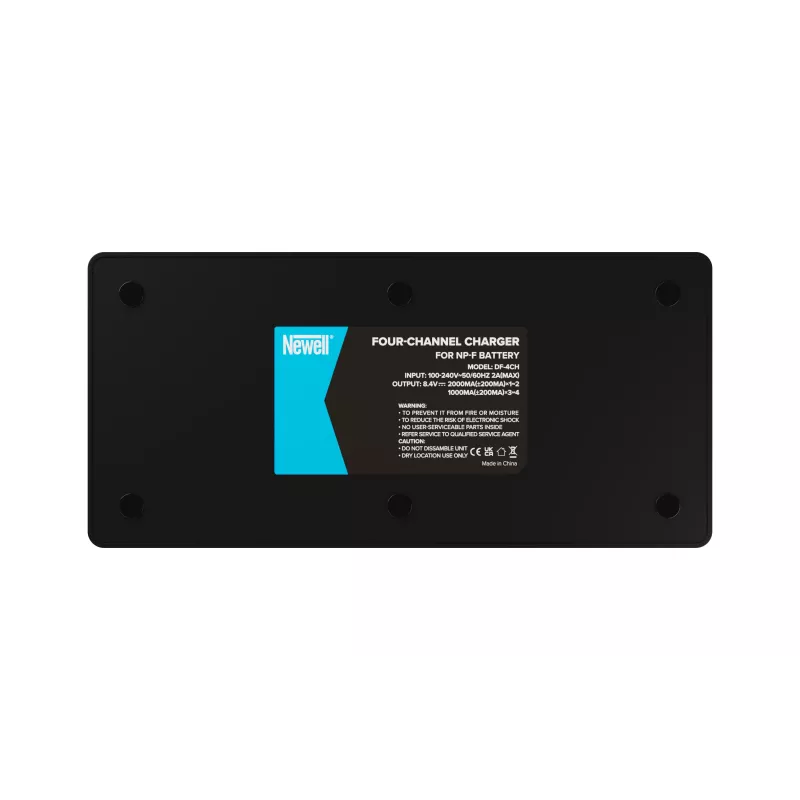 Carregador de quatro canais Newell DF-4CH para série Sony NP-F