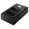 Carregador de bateria de dois canais Newell DL-USB-C para Nikon EN-EL25