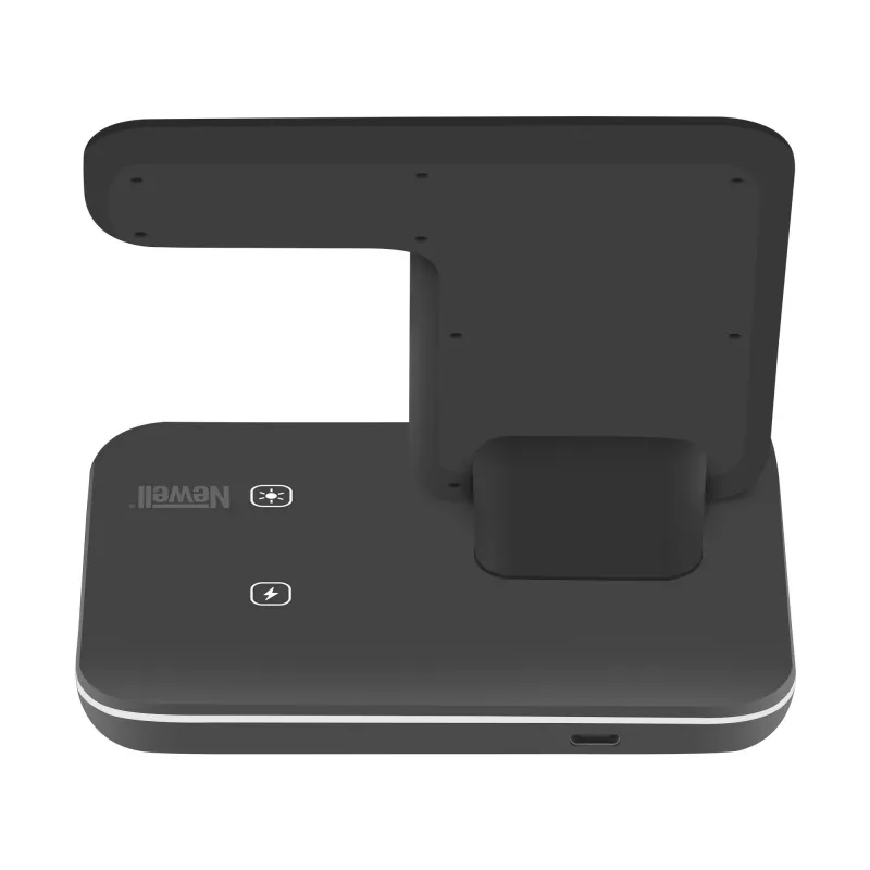 Estação de carregamento sem fios Newell induOne N-GY-Z5A para 3 dispositivos - preto