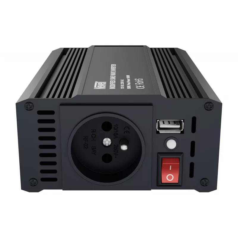 Inversor de potência Newell com onda sinusoidal modificada - 12 V / 230 V, 500 W